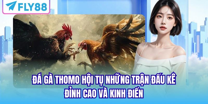 Đá gà Thomo hội tụ những trận đấu kê đỉnh cao và kinh điển